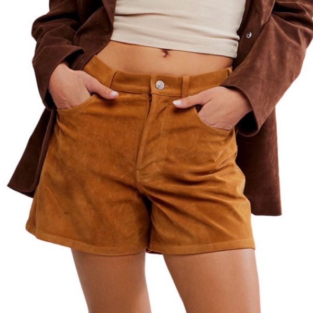 Free people Tippi Faux Suede shorts 🩳
